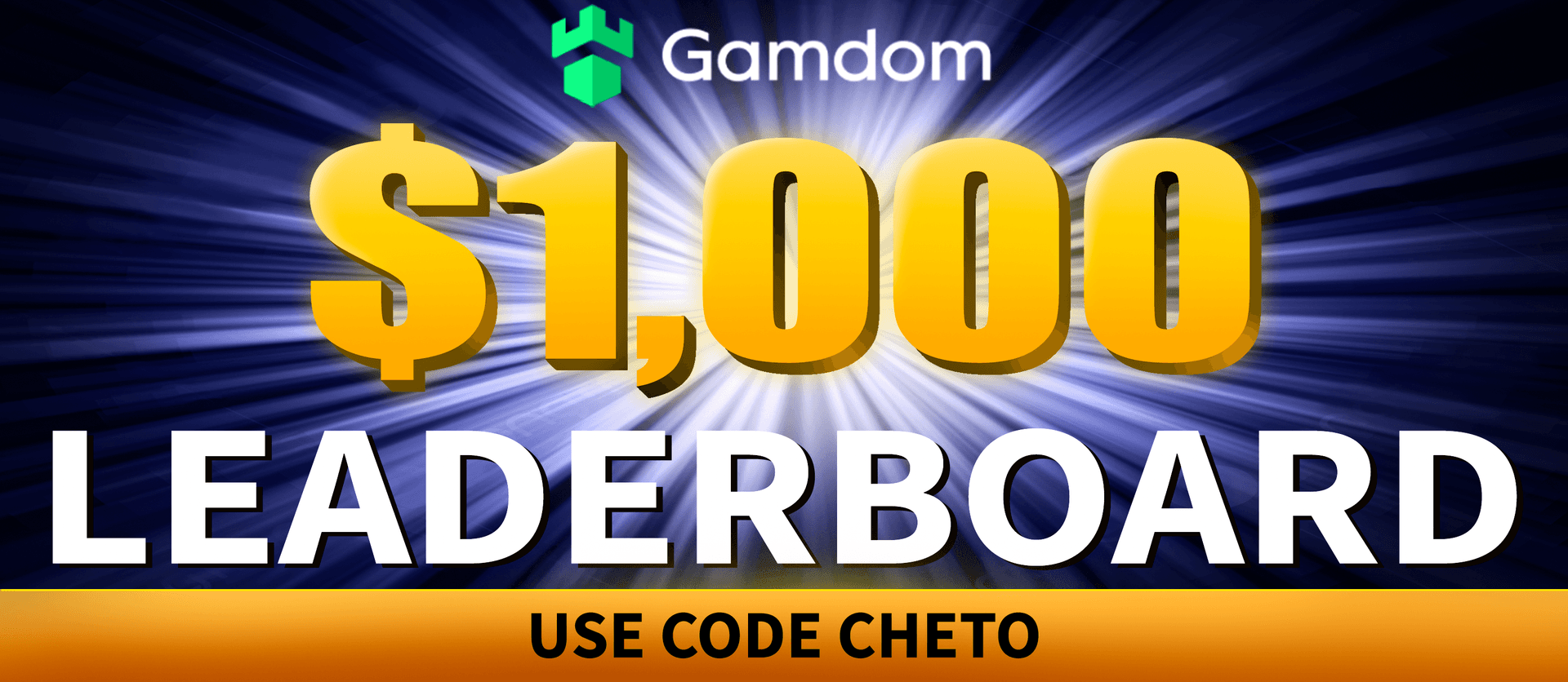 Leaderboard en Gamdom